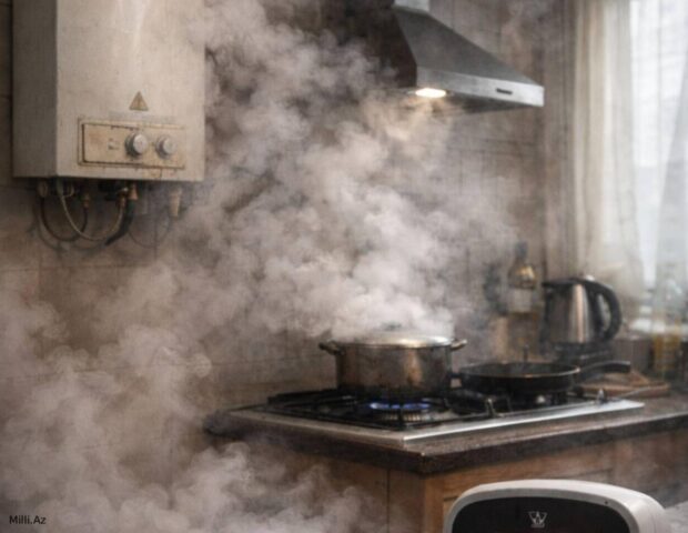 Müəllim dəm qazından boğularaq öldü