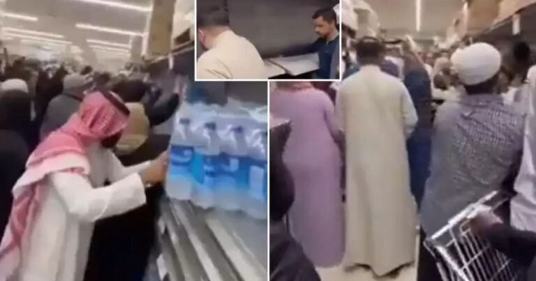 Qida ehtiyatı azaldı, marketlərdə ərzaq davası düşdü – VİDEO