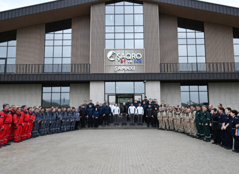 İlham Əliyev “Şirvan Aqro” heyvandarlıq kompleksinin açılışında