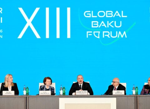 Prezidentin sosial şəbəkə hesablarında XIII Qlobal Bakı Forumundan paylaşım edildi – Video