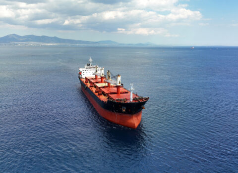 Rusiyaya məxsus gəmi boğazdakı hərəkəti iflic etdi