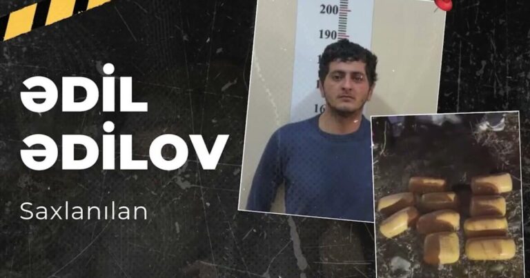 Gəncədə qiyməti 1 milyon 600 min manat olan 27 kq heroin aşkarlandı – VİDEO