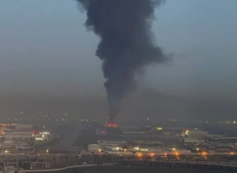 İran Ərbil hava limanına zərbə endirib