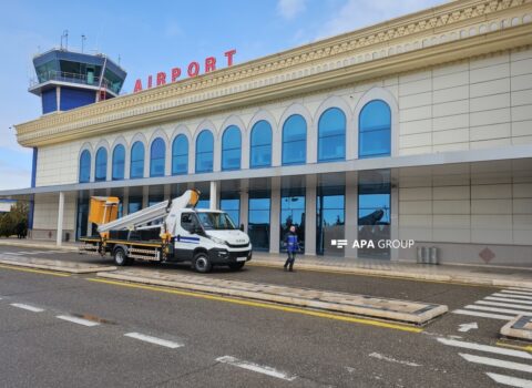 Naxçıvan aeroportunun fəaliyyəti bərpa edildi – FOTO