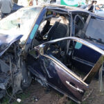 Gəncədə maşın dəmir yolu xəttinə çırpılıb aşdı: ölən var