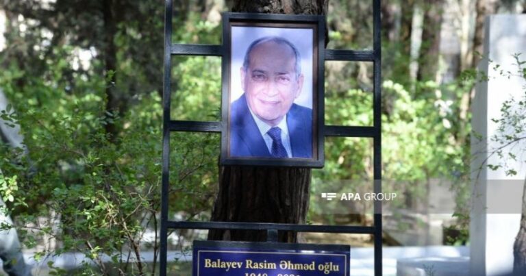 Rasim Balayev dəfn edildi