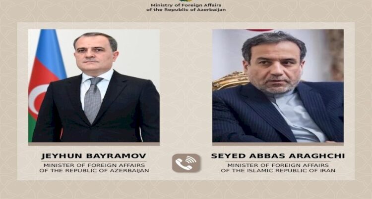 Ceyhun Bayramov Ərağçi ilə danışdı Ceyhun Bayramov Ərağçi ilə danışdı