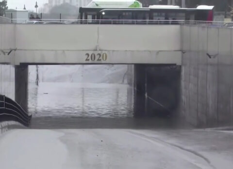 Sabunçu keçidi bağlandı – Video