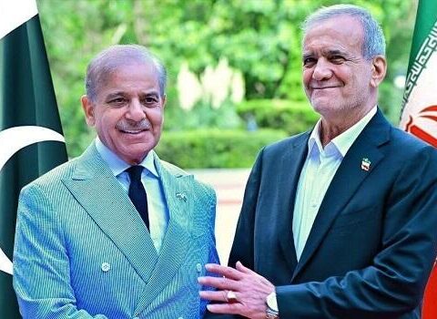 Şahbaz Şərif Pezeşkianla danışdı