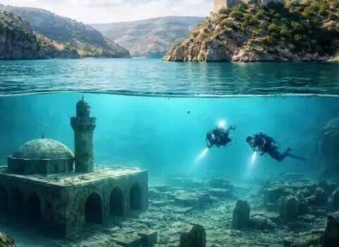 Sular çəkildi, 2400 illik bir sirr ortaya çıxdı