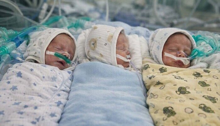 Sonsuzluqdan müalicə alan qadının üçəmi oldu – Foto