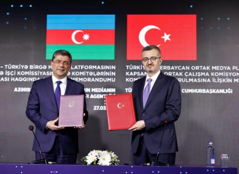 Azərbaycan və Türkiyə arasında media sahəsində koordinasiyanın gücləndirilməsi məqsədilə Anlaşma Memorandumu imzalanıb