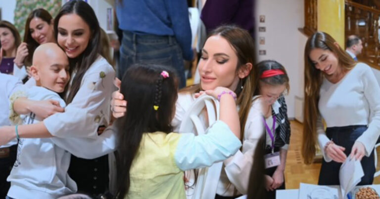Leyla, Arzu və Alena Əliyevalar Yaşama Dəstək Mərkəzində – VİDEO