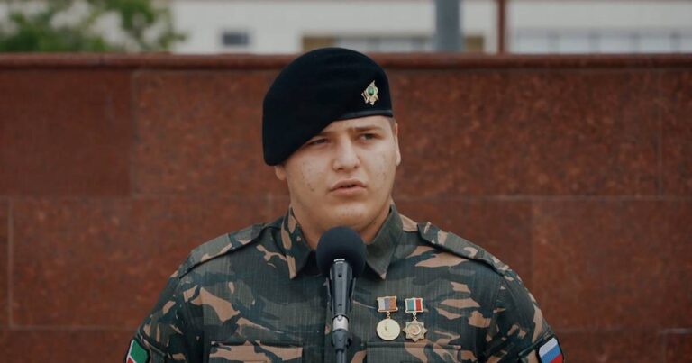 Kadırovun oğlu “qatil” lər arasında – ŞOK VİDEO