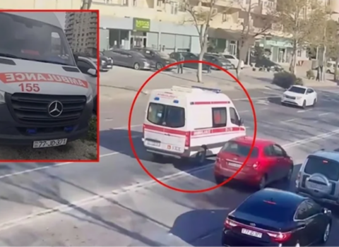 Həmin təcili yardım maşınının sürücüsü həbs edildi