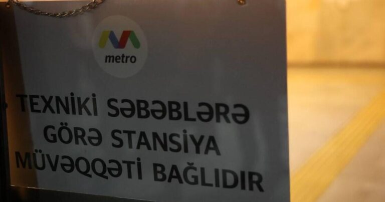 Bakı metrosu hazırda – VİDEO – FOTO