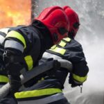 Tovuzda iki mərtəbəli ev yanıb, yaşlı kişi xilas edildi