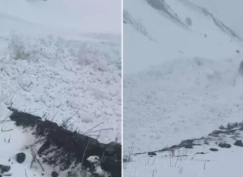 Toğanalı–Kəlbəcər–İstisu yolunda qar uçqunu olub