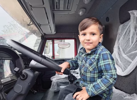 “İlham baba mənə “KamAZ” göndərdi” – VİDEO