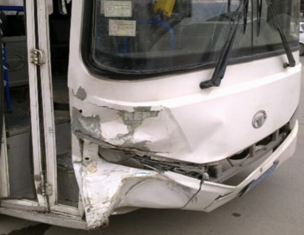 Bakıda avtobus piyadanı vurub öldürdü