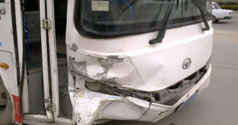 Bakıda avtobus piyadanı vurub öldürdü