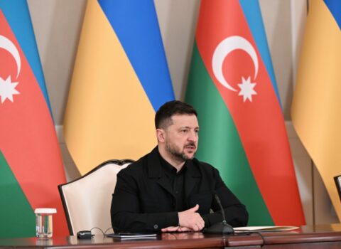 Zelenski İlham Əliyevə təşəkkür etdi
