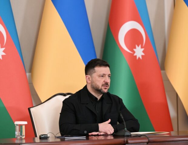 Zelenski İlham Əliyevə təşəkkür etdi