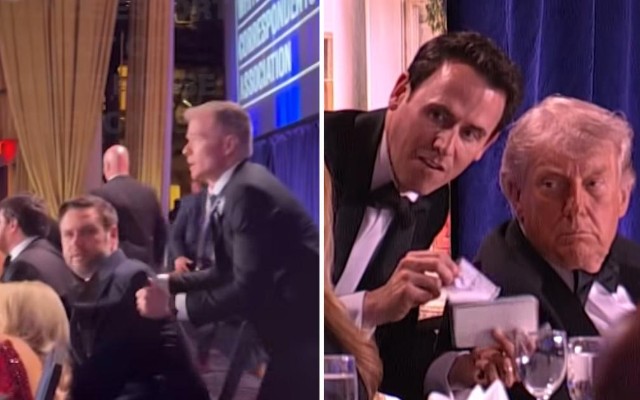 Tramp və Vensin təxliyə anı – VİDEO