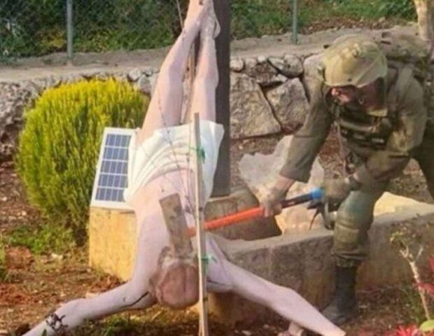 İsrail İsanın heykəlini təhqir edən əsgərləri CƏZALANDIRACAQ