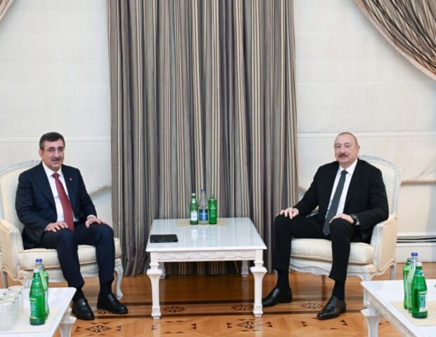Azərbaycan Prezidenti Cevdet Yılmazı qəbul edib