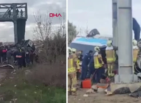 Sərnişin avtobusu qəzaya uğrayıb – 4 ölü, 13 yaralı var