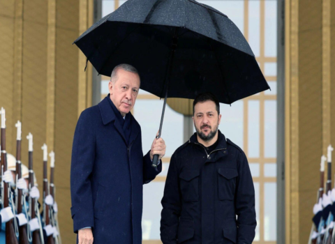 Zelenski Türkiyəyə gedib