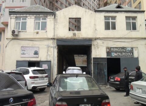 Yasamalda avtomobil təmiri sexinin fəaliyyəti dayandırılıb – FOTO