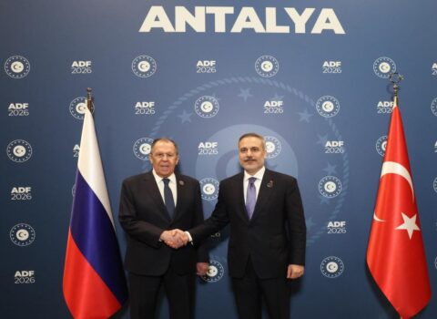 Hakan Fidan və Lavrov Antalyada görüşdü