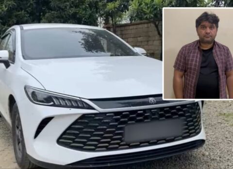 Narkotik qəbul edib sükan arxasına keçən şəxs həbs olunub