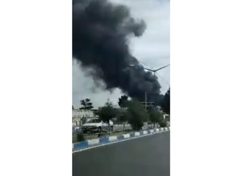 İranda zavodda yanğın baş verib