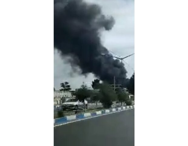 İranda zavodda yanğın baş verib