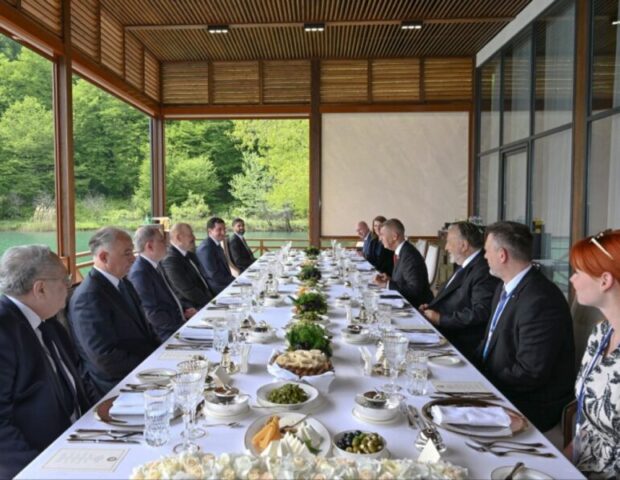 Andrey Babişin şərəfinə rəsmi lanç verildi