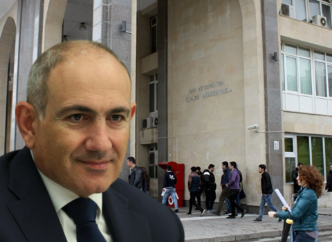 Paşinyan Elmlərdə – VİDEO