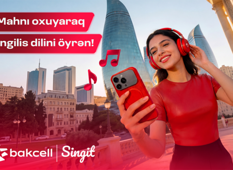 “Bakcell” ilə ingilis dilini “Singit” tətbiqində öyrən