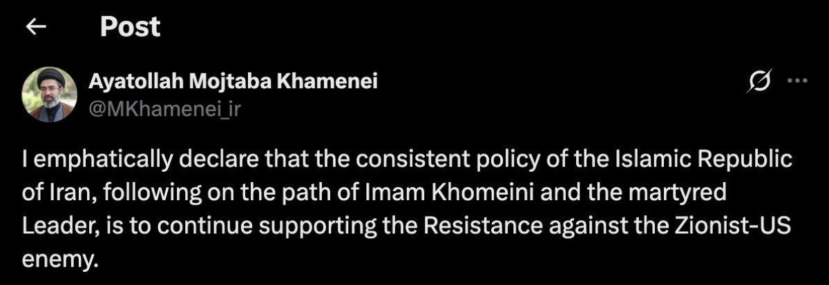 ТƏCİLİ: Xamenei peyda oldu, görün nə paylaşdı – FOTO