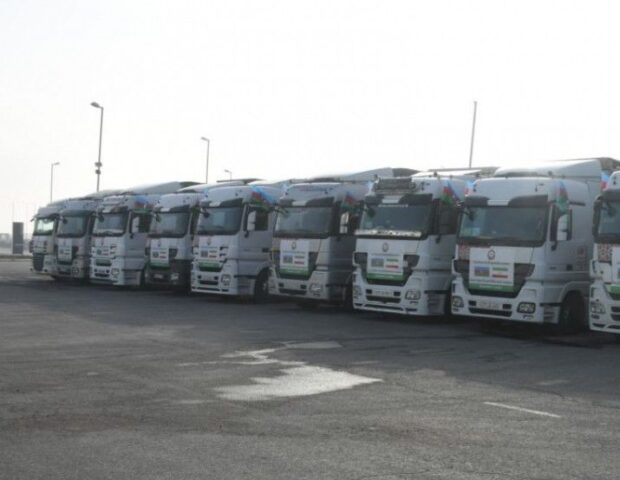 Azərbaycan İrana 200 tonluq humanitar yardım göndərir