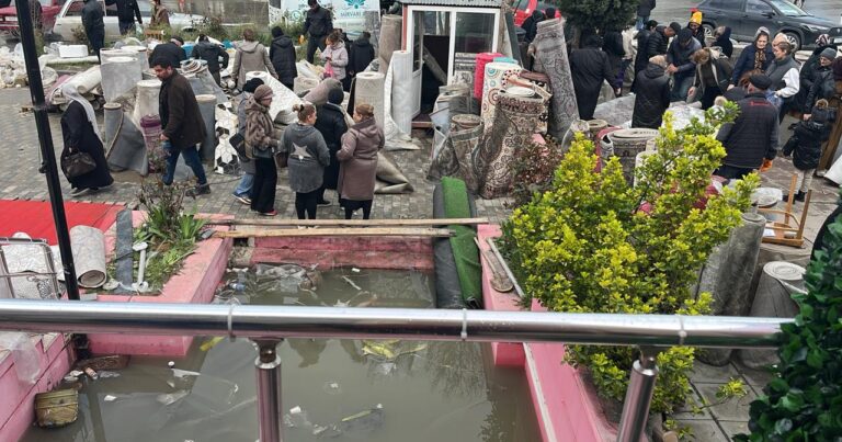 Bu obyekti su basdı – VİDEO