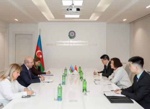 Azərbaycan və Çin arasında dayanıqlı şəhərsalma üzrə əməkdaşlıq müzakirə edilib