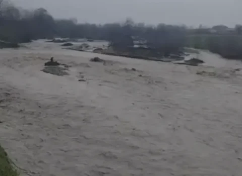 Quba və Qusar rayonlarında bəzi çaylardan sel keçir – VİDEO