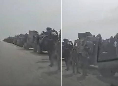 ABŞ ordusunun çəkildiyi bazaya belə girdilər – GÖRÜNTÜLƏR