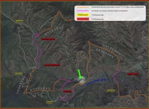 Erməni qoşunları bu ərazidən çəkildi: səngər məhv edildi – FOTO