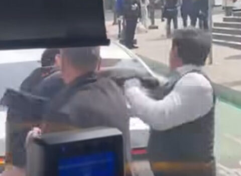 Bakıda sürücülər arasında dava düşdü – VİDEO