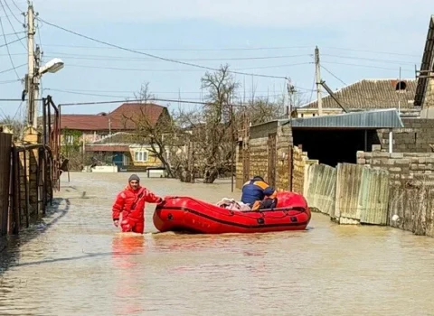 Dağıstanda daşqınlar: 500 ev su altında qaldı