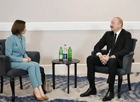 Prezident Maya Sandu ilə görüşdü
